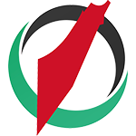 Logo for Press for Palestine: Palestine airwaves imagery
